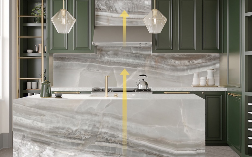 kitchen setting Houston bioquartz